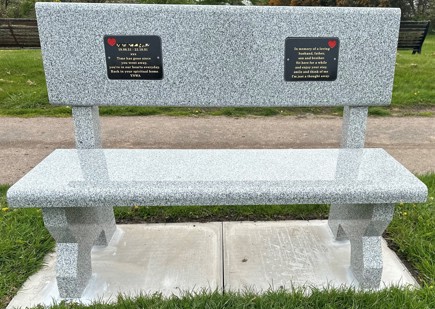 memorial bench