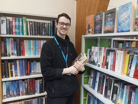 Sefton librarian Chris Bell